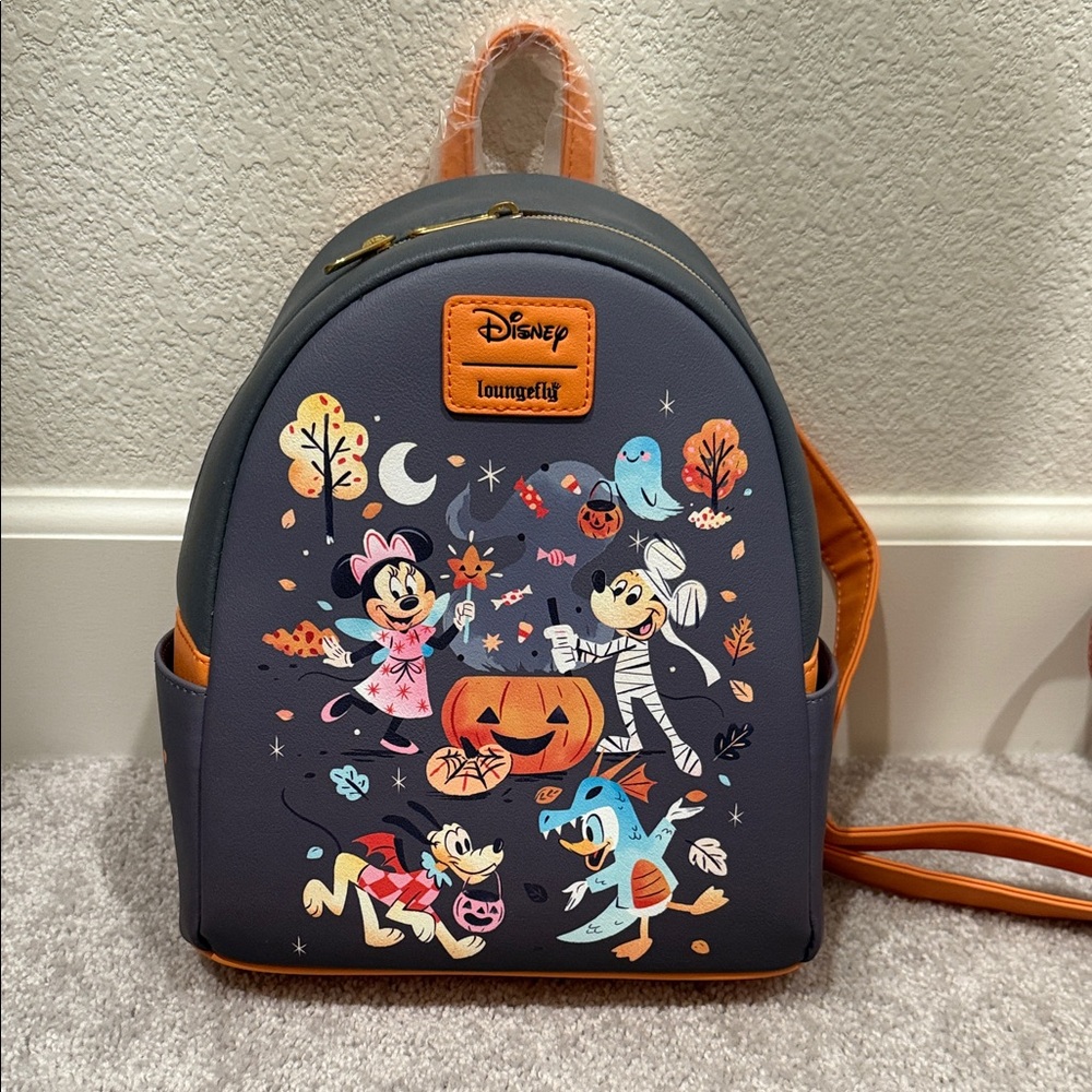 Loungefly Disney Halloween Costumes Mini Backpack NWT